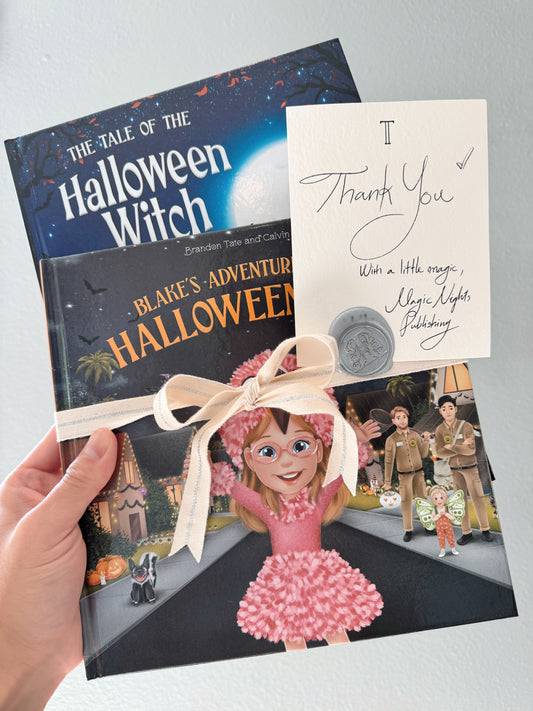 Halloween Children's Book Gift Set (Author Autograph)